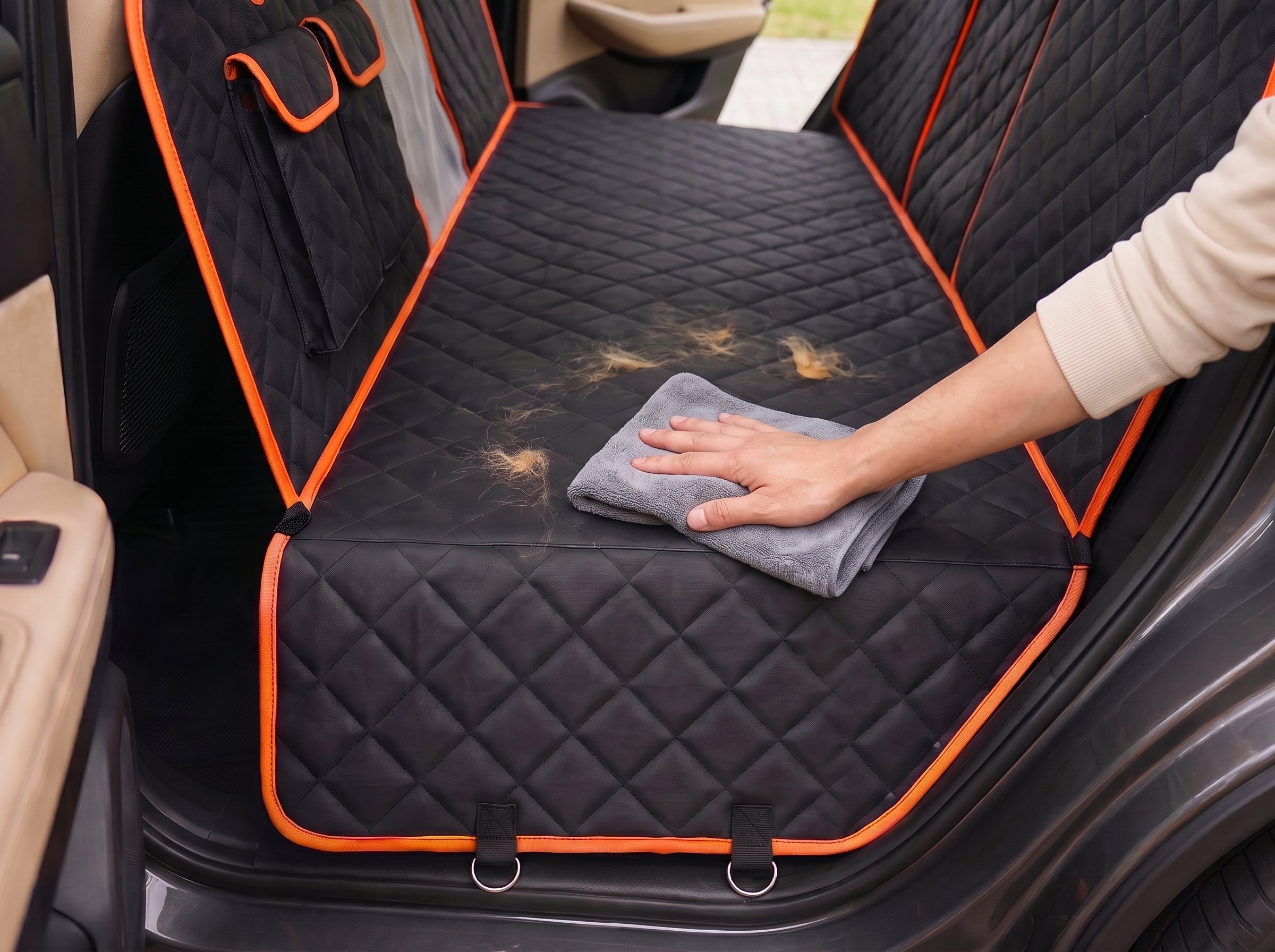 Hard-Bottom Dog Car Seat Cover