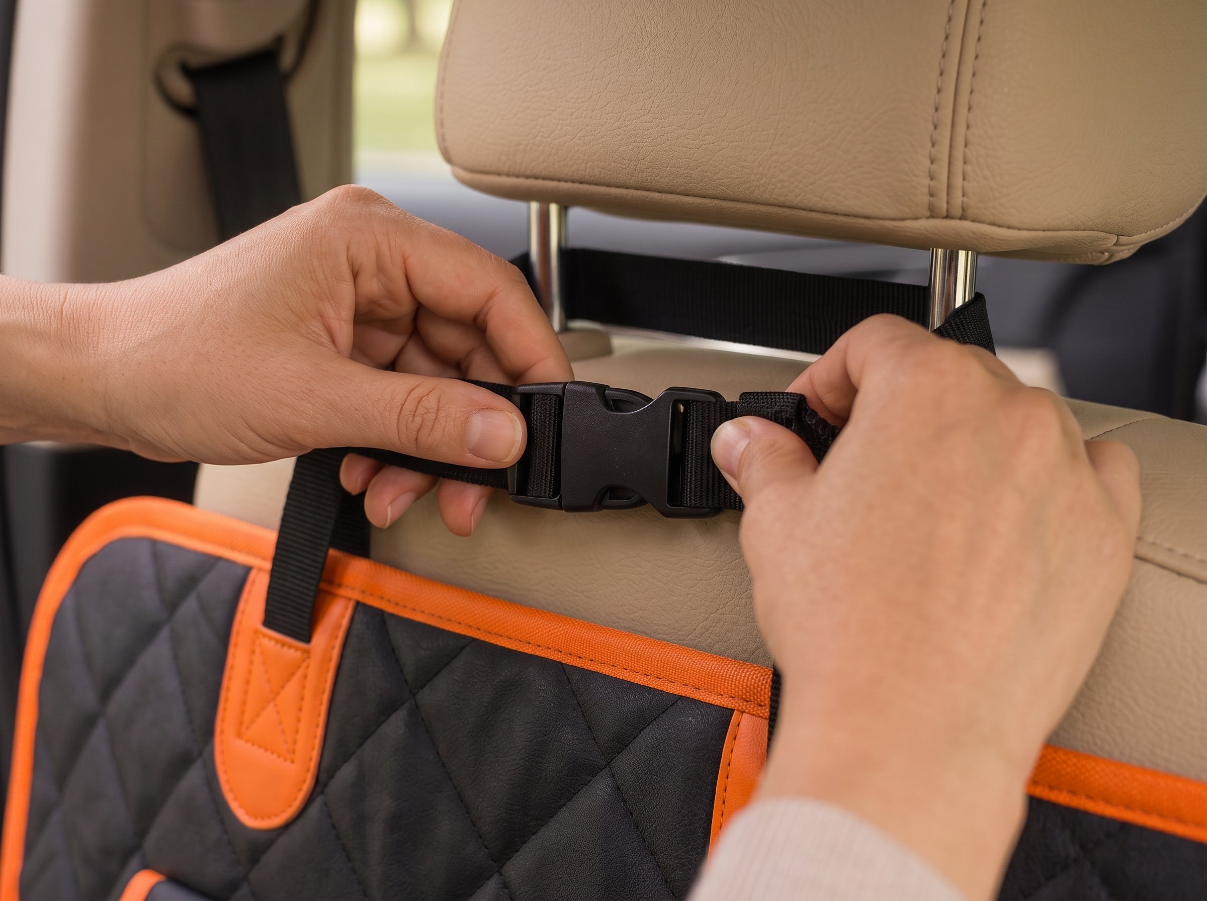 Hard-Bottom Dog Car Seat Cover