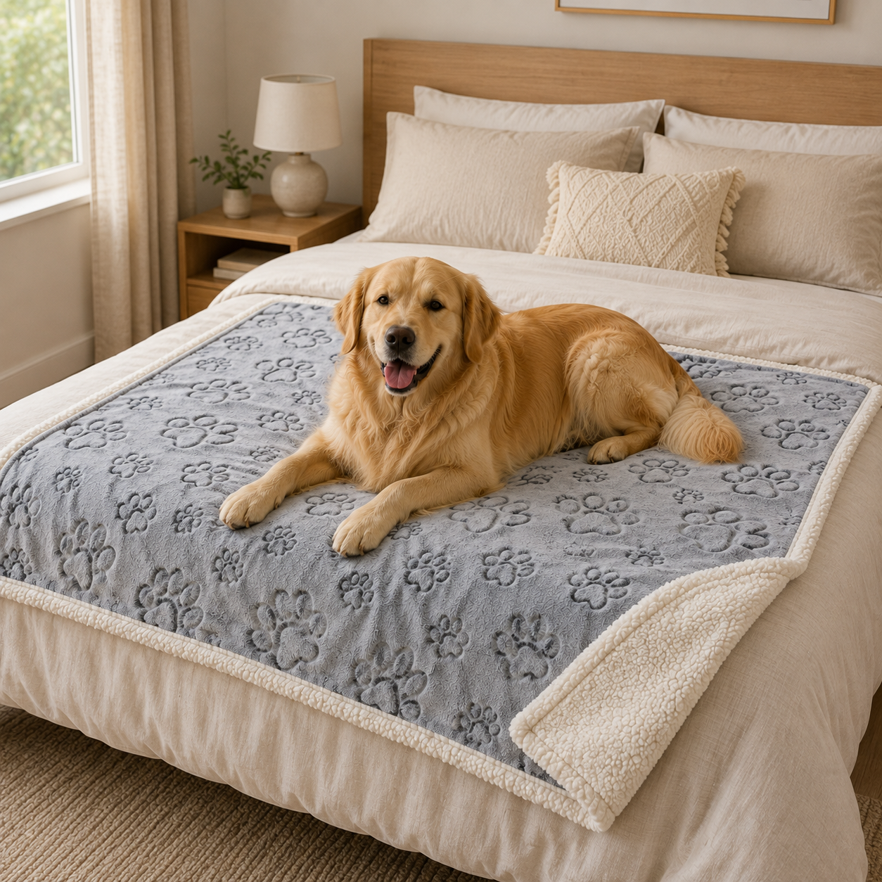 Reversible Waterproof Pet Blanket