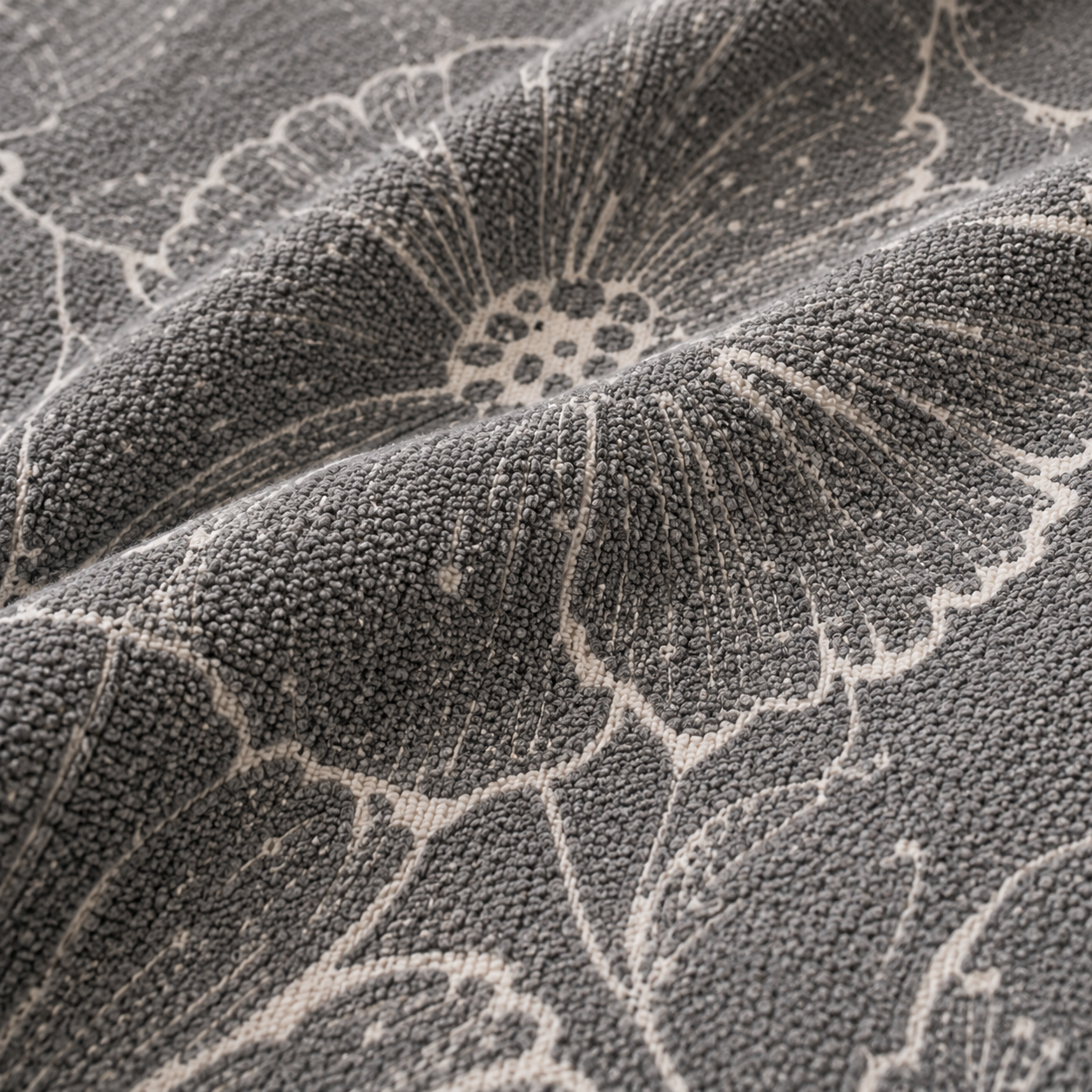 Chenille Floral Sofa Protector