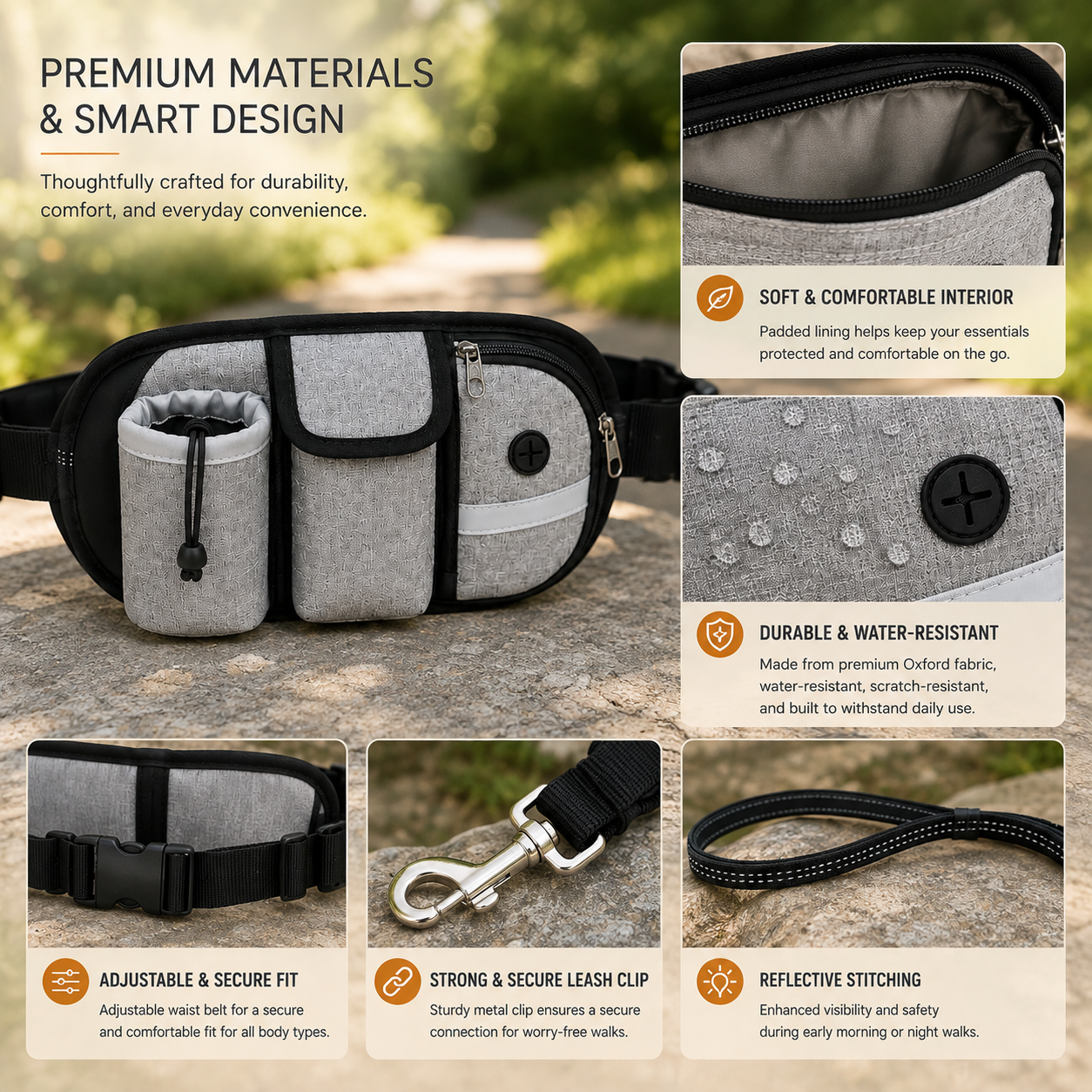 Hands-Free Dog Walking Set