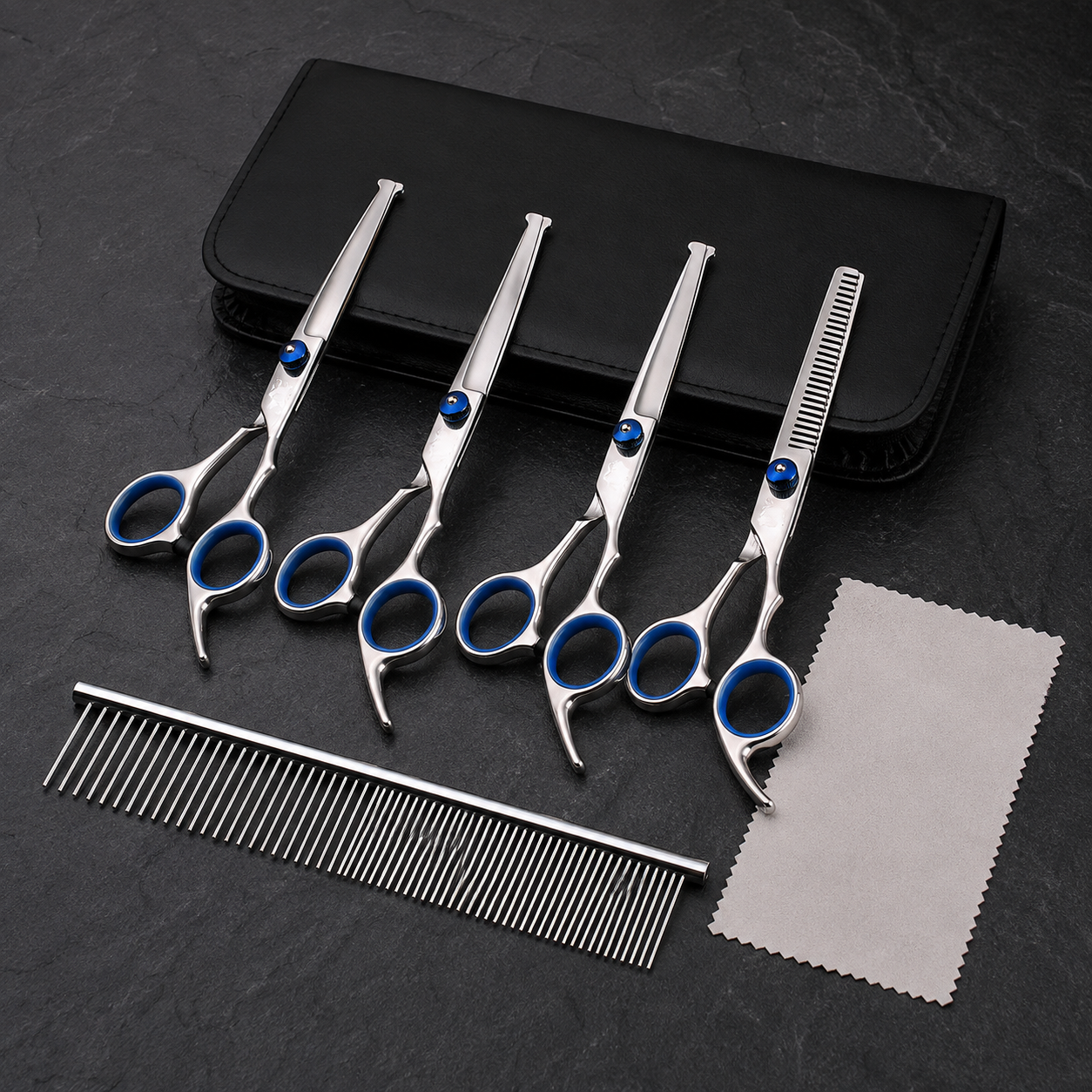Pet Grooming Scissors Set
