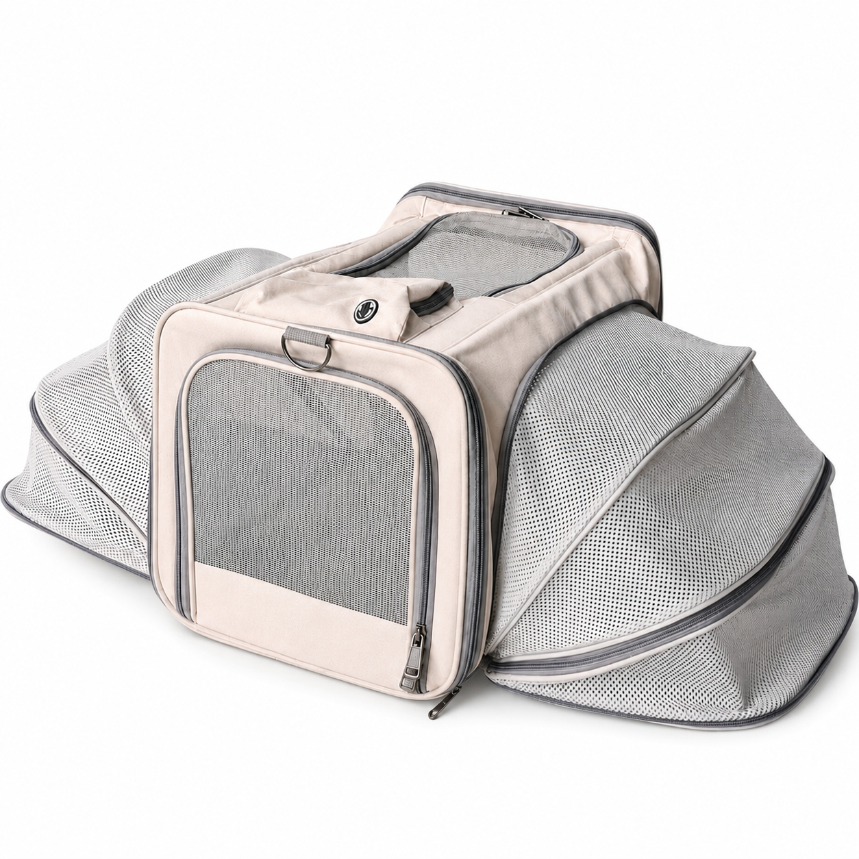 Double Expandable Pet Travel Carrier
