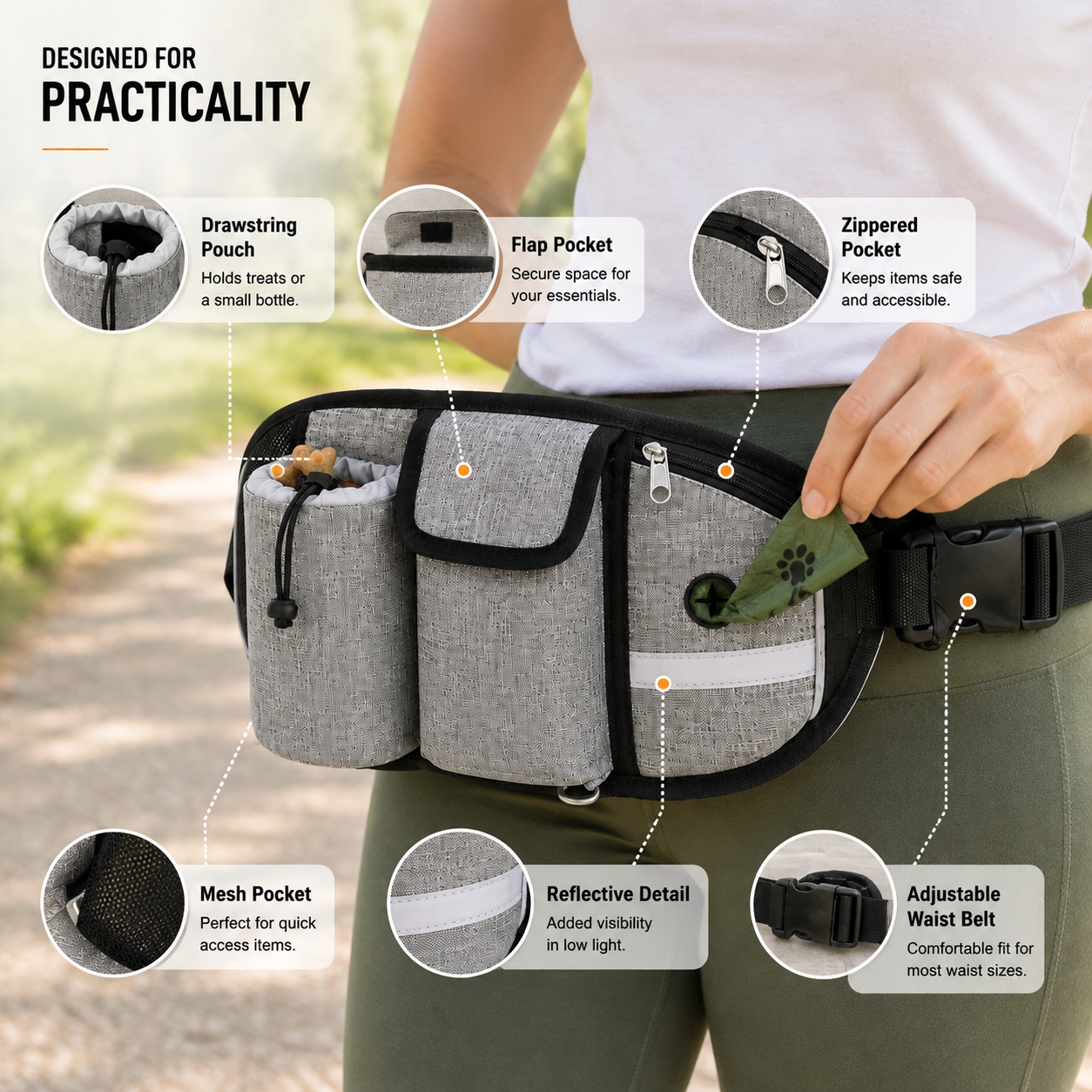 Hands-Free Dog Walking Set