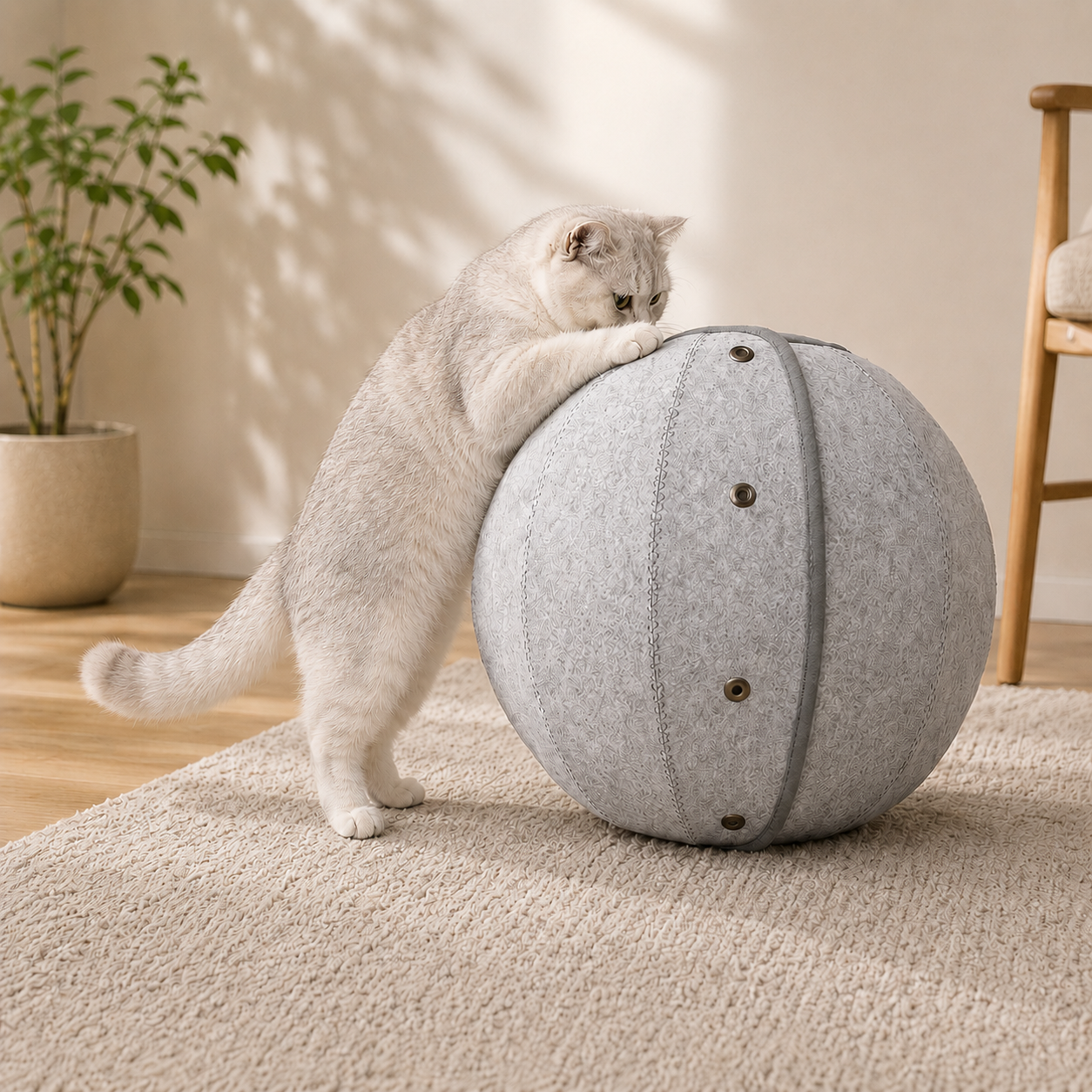 3-in-1 Felt Cat Cave