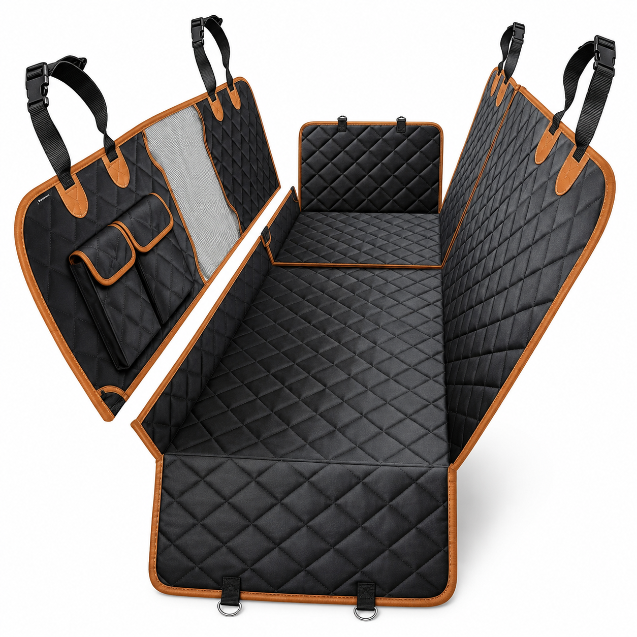 Hard Bottom Dog Car Seat Cover